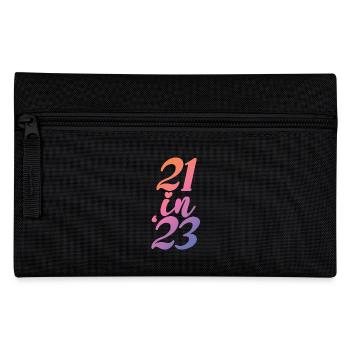 Geschenk zum 21. Geburtstag 21 Jahre alte Männer & Frauen - Federtasche - Schwarz - Vorne
