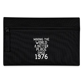 Making the World a better place since 1976 - Pencil Case - black - Front