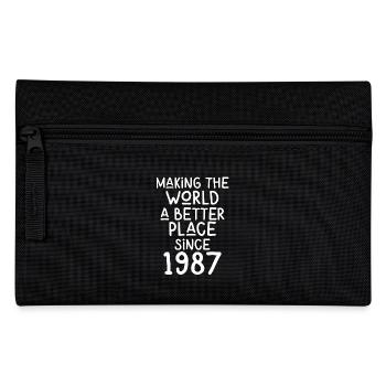 Rendre le monde meilleur depuis 1987 - Trousse - noir - Devant