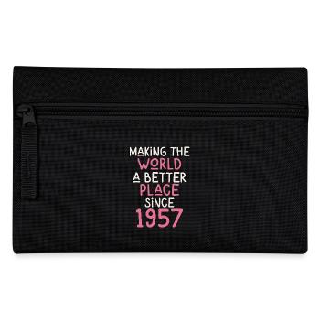 Rendre le monde meilleur depuis 1957 - Trousse - noir - Devant