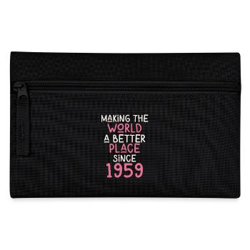 Rendre le monde meilleur depuis 1959 - Trousse - noir - Devant