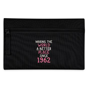 Rendre le monde meilleur depuis 1962 - Trousse - noir - Devant