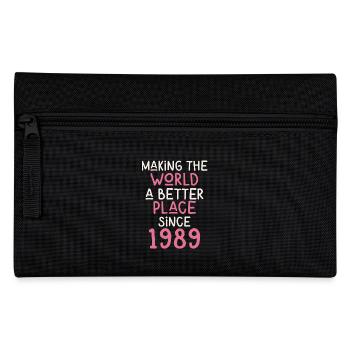 Making the World a better place since 1989 - Pencil Case - black - Front