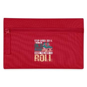 Laissez ce vieil homme vous montrer comment faire du roller - Trousse - rouge - Devant