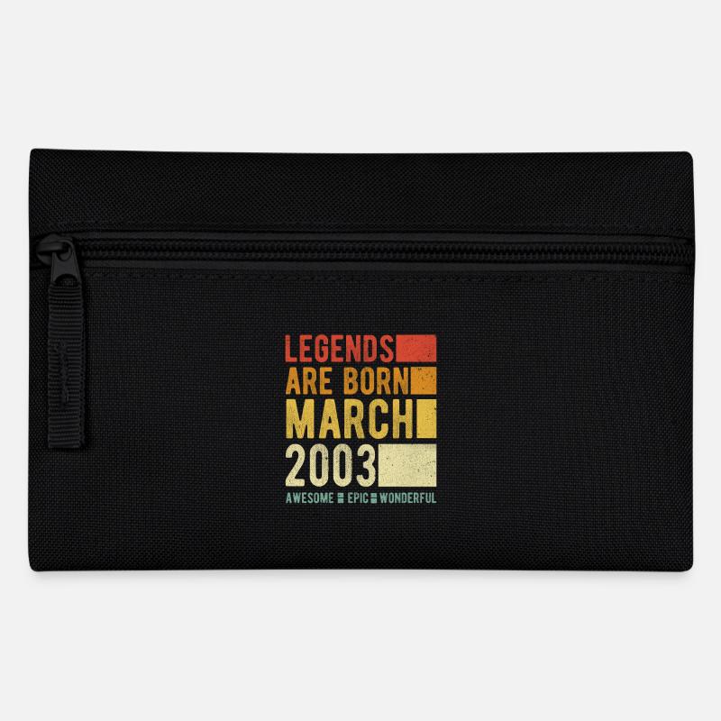 Anniversaire Mars 2003 - Trousse - noir