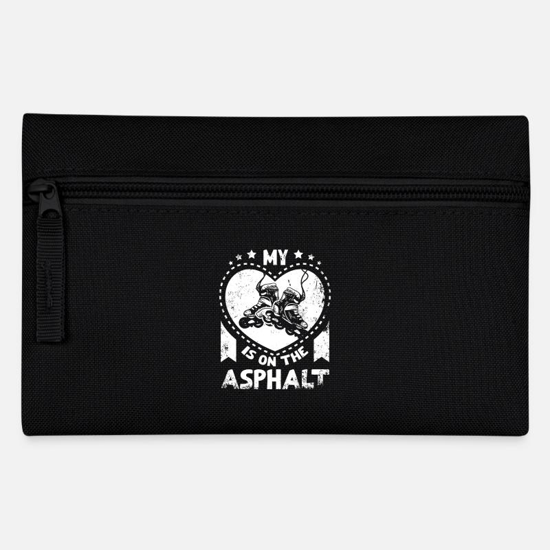 Mon cœur est sur l’asphalte - Trousse - noir