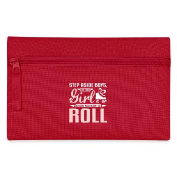 Laissez cette fille vous montrer comment faire du roller - Trousse - rouge - Devant
