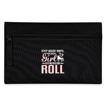 Let this girl show you how to rollerblade - Federtasche - Schwarz - Vorne