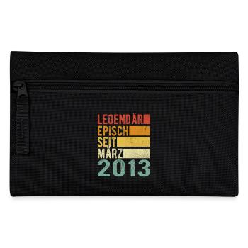 Legendär seit März 2013 - Federtasche - Schwarz - Vorne