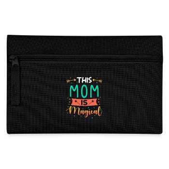 Mama Geschenk - Federtasche - Schwarz - Vorne