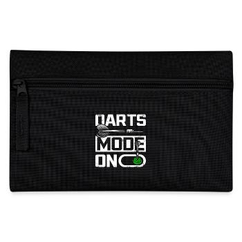 Darts mode on - Pencil Case - black - Front