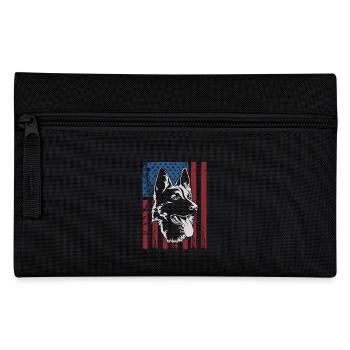 German Shepherd USA - Pencil Case - black - Front
