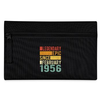 Anniversaire février 1956 Épopée légendaire - Trousse - noir - Devant