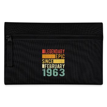 Anniversaire février 1963 Épopée légendaire - Trousse - noir - Devant