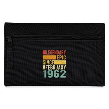 Anniversaire février 1962 Épopée légendaire - Trousse - noir - Devant