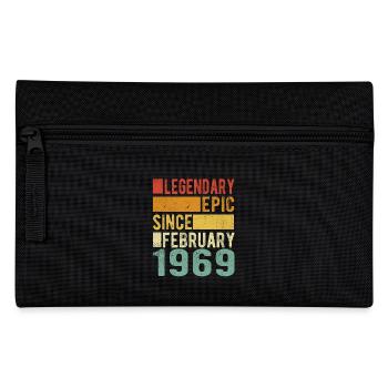 Anniversaire février 1969 Épopée légendaire - Trousse - noir - Devant