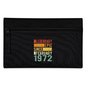 Anniversaire février 1972 Épopée légendaire - Trousse - noir - Devant