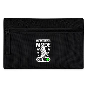 Billiards mode on - Federtasche - Schwarz - Vorne