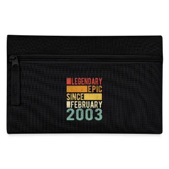 Anniversaire Février 2003 Épopée légendaire - Trousse - noir - Devant