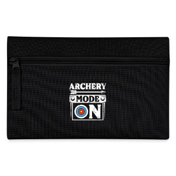 Archery mode on - Federtasche - Schwarz - Vorne