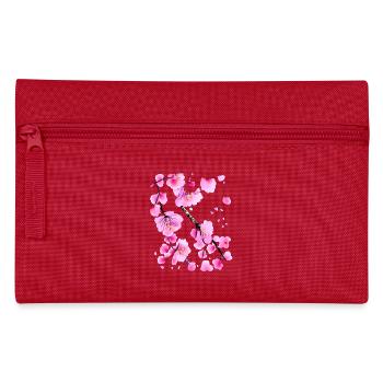 Cherry Blossom Japanese Sakura - Pencil Case - red - Front