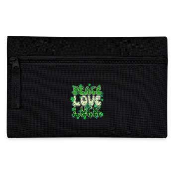 Saint Patrick Frieden Liebe Glück - Federtasche - Schwarz - Vorne