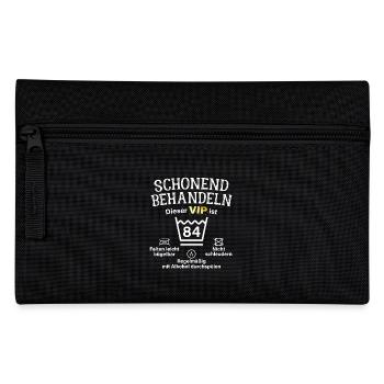 84. Geburtstag Schonend Behandeln 84 VIP ist 84 - Federtasche - Schwarz - Vorne