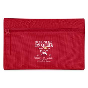 96. Geburtstag Schonend Behandeln 96 VIP ist 96 - Federtasche - Rot - Vorne