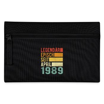 Legendär seit April 1989 - Federtasche - Schwarz - Vorne