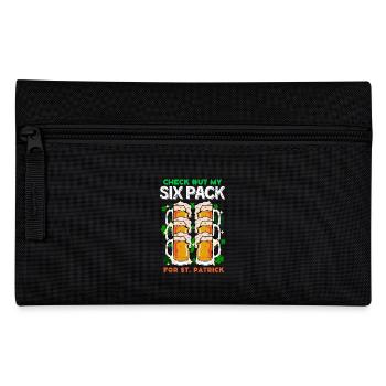 Check out my Six Pack it s delicious - Pencil Case - black - Front