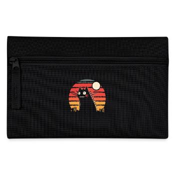 giant monster cat cat - Pencil Case - black - Front