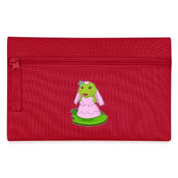 Frog Bridal Veil Wedding - Pencil Case - red - Front
