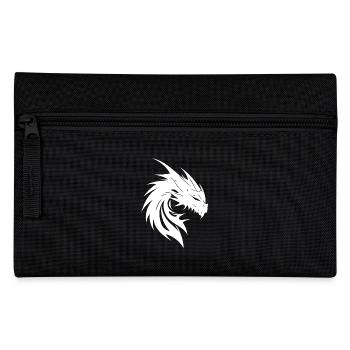 Style de tatouage de dragon monstre sinistre - Trousse - noir - Devant