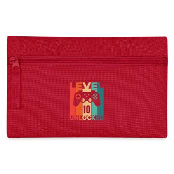 Level 10 freigeschaltet - Federtasche - Rot - Vorne