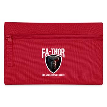 Papa Vathor Va Thor Father's Day Father's Day Gift - Pencil Case - red - Front