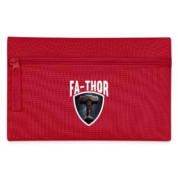 Papa Vathor Va Thor Father's Day Father's Day Gift - Pencil Case - red - Front