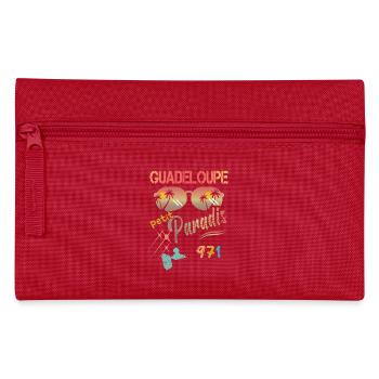 idee cadeau guadeloupe petit paradis 971 gwada - Trousse - rouge - Devant
