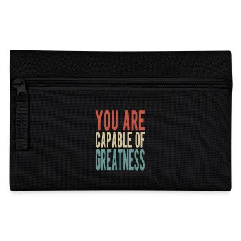 Vous êtes capable de grandeur - Trousse - noir - Devant