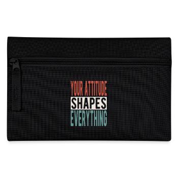 Votre attitude façonne tout - Trousse - noir - Devant