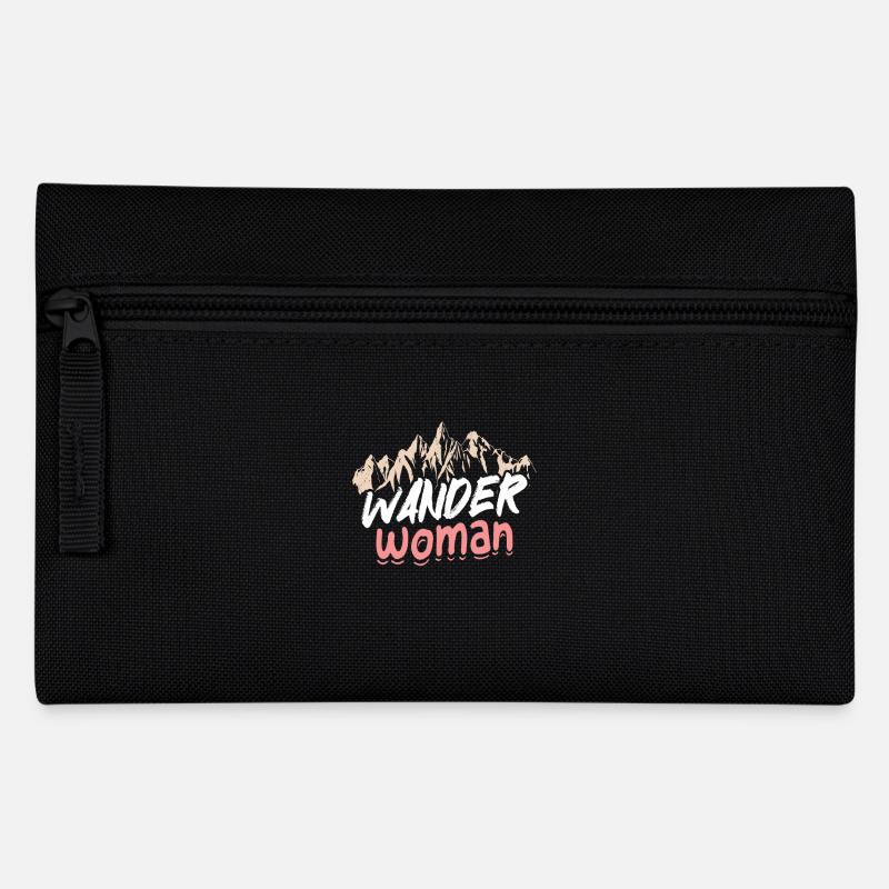 Wander woman - Federtasche - Schwarz