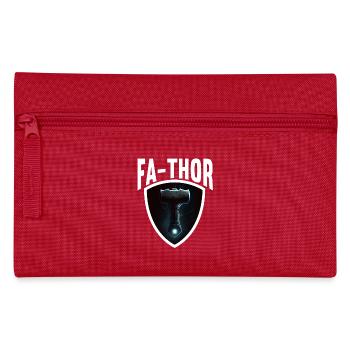 Papa Vathor Va Thor Father's Day Father's Day Gift - Pencil Case - red - Front