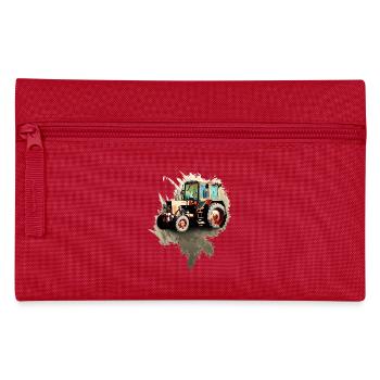 Belarus MTZ 82 Tractor - Pencil Case - red - Front
