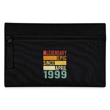 Birthday April 1999 Legendary epic - Pencil Case - black - Front