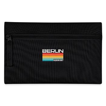 Berlin Berlinerin Berliner Stadt Berlin - Federtasche - Schwarz - Vorne