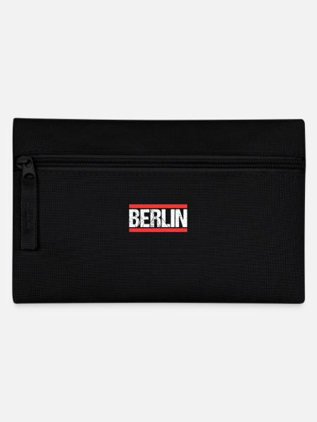 Berlin Berlinerin Berliner Stadt Berlin - Federtasche - Schwarz