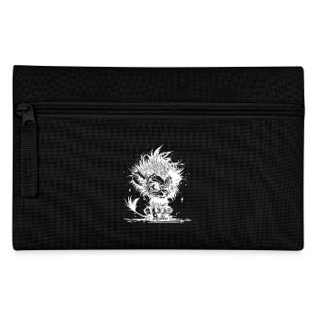 Câlins petits méchants enfants lion à crinière - Trousse - noir - Devant