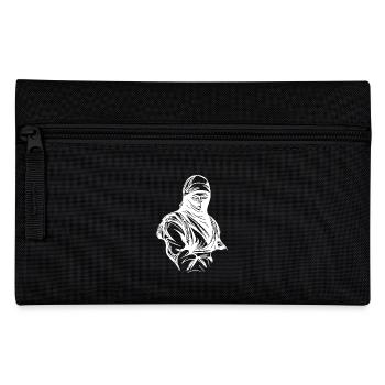 Leisure Ninja Athlete Warrior Weight Training Style - Pencil Case - black - Front