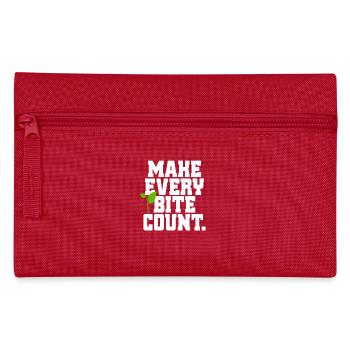 Veganer Make Every Count Go Vegan Veganerin - Trousse - rouge - Devant