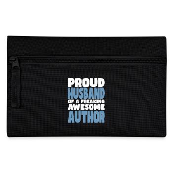 Stolze Ehefrau Eines Verdammt Guten Autors - Federtasche - Schwarz - Vorne