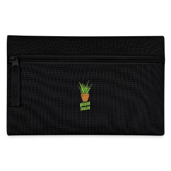 Plant Mom Aloe Vera Cream Cosmetics Natural - Pencil Case - black - Front